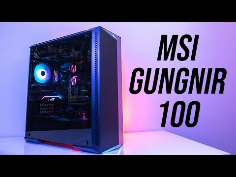 MSI Gungnir 100 RGB Case Review