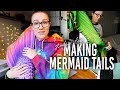 Let&#39;s Make Mermaid Tails!! - Studio Vlog