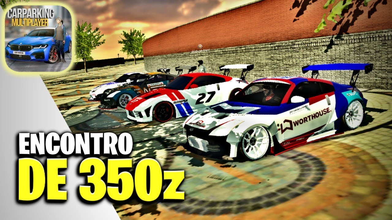 ENCONTRO DE NISSAN 350z NO CAR PARKING MULTIPLAYER