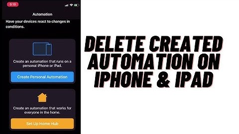 How To Delete Created automation on iPhone Shortcuts !! Delete personal automation on iPhone