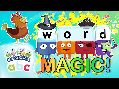 🔴 Let’s Do Some Word MAGIC! | Alphablocks LIVE | Learn To Spell