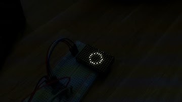 DM4193 : Week 9 - LED matrix_Dark Mode (Adafruit IS31FL3731)
