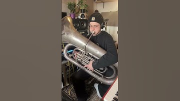 Thumbnail of Another one with Graham Costello on drums 🥁🏴󠁧󠁢󠁳󠁣󠁴󠁿 #drums #tuba #trombone #jazz