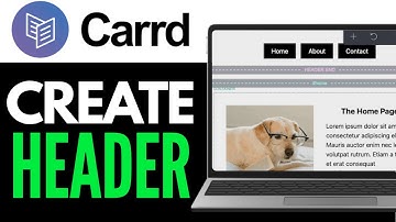 How to Create Header in Carrd.co 2025 (QUICK GUIDE)