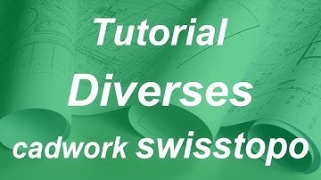 Tutorial: cadwork swisstopo