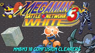 10 Confusion Clearers for Megaman Battle Network 3