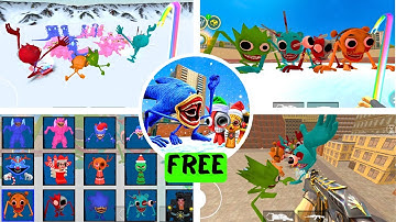 NEW UPDATE All Unlock Nextbots In Playground mod with new FREE SPRUNKI TAPES!