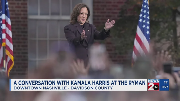 Kamala Harris to visit Ryman Auditorium on book tour