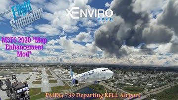 Google Map Enhancement Mod MSFS 2020 | Take-Off KFLL | See for Yourself