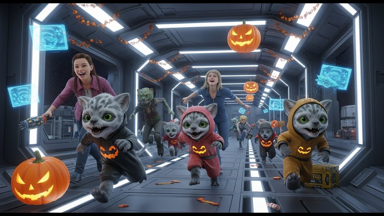 The Predator Cubs Discovered Halloween, Half the Station Evacuated, the Other Half Joined the Chase…