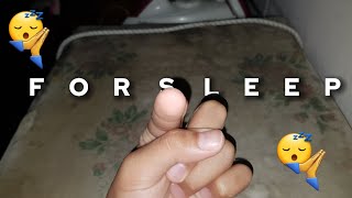 ASMR BUT LOOK AT  MY HAND AND YOU'LL FALL ASLEEP WITHIN A MINUTE