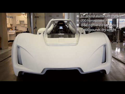 First 3D Printed Supercar - A New Way To Build Cars