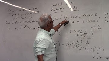 Pillai: Grad Probability Lect. 3B Geometric and Negative Binomial Random Variables