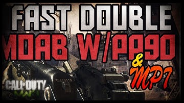 MW3: *FAST* DOUBLE FFA MOAB ON HARDHAT! w/ PP90M1 & MP7!