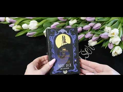Обзор колоды "The nightmare before christmas tarot deck"