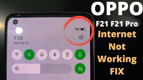 Oppo F21 F21 Pro Internet Not Working Solution | How To Fix Data Settings Oppo F21 Pro