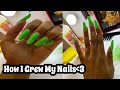 HOW TO GROW LONG NAILS
