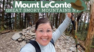 I did the best hike in Smoky Mountain National Park! Alum Cave to Mount LeConte to Myrtle Point