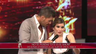 Showmatch 2014 - ¿Celoso? La reacción de Hoppe por la salida de Laura Fernández y Thiago Batistuta
