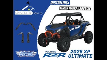 2025 Polaris RZR XP - Installing the FULL COVERAGE fender flares !