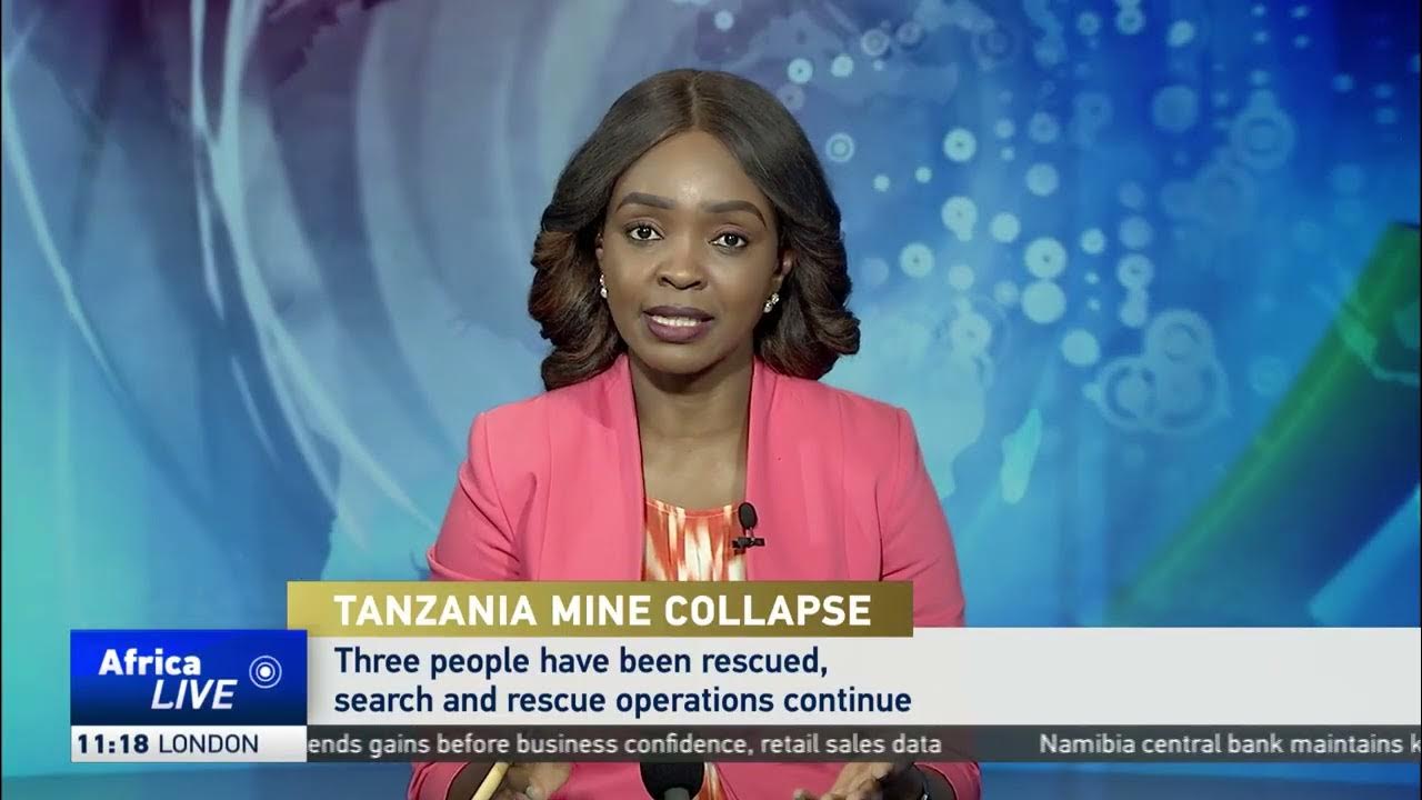 Rescue efforts underway after a gold mine collapse in Tanzania’s Shinyanga region