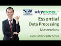 Essential Data Processing | Excel Intermediate Series | Excel Sifu