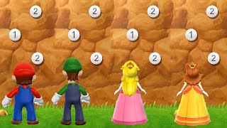 Mario Party 9 - Mario vs Peach vs Luigi vs Daisy - Master CPU