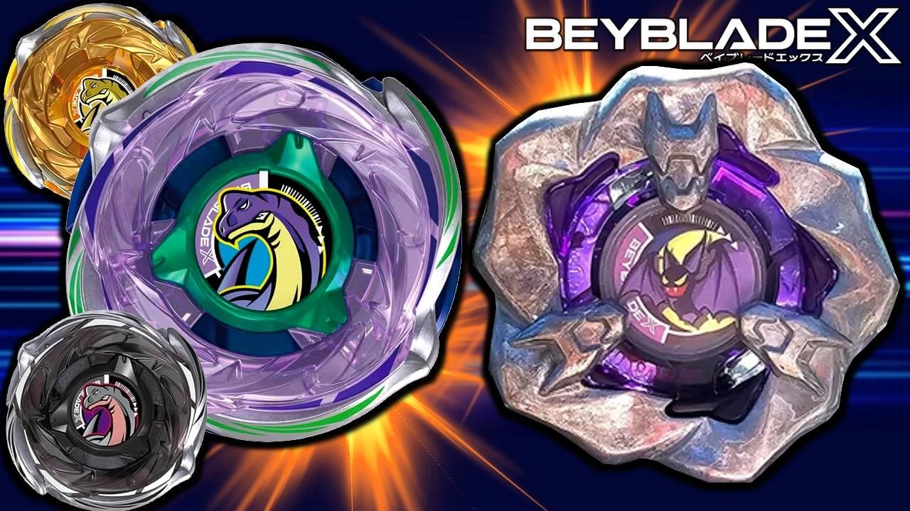Beyblade X Booster Pack Gust Bat 3-85GP BX avec toupie de type équili Beyblade X Booster Pack Gust Bat 3-85GP BX avec toupie de type équili