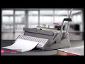 Renz - SRW 360 3:1 Pitch Punching and Binding Machine