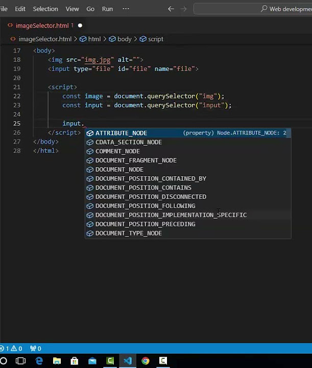 Website Image Selector Tutorial HTML CSS JavaScript #shorts - YouTube