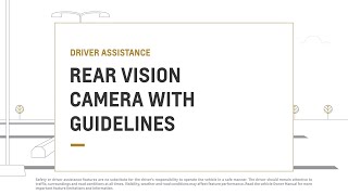 How to Use Rear Vision Camera with Guidelines | Chevrolet