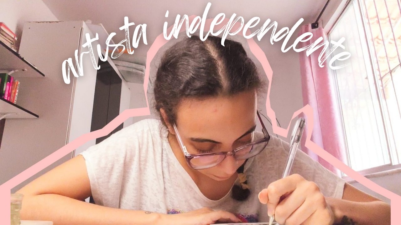 um dia na vida de uma artista independente I Por Lari