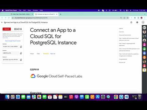 [TASK 2] Connect an App to a Cloud SQL for PostgreSQL Instance || #GSP919  [With Explanation🗣️]