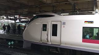 JRE657系　ひたち13号仙台行発車