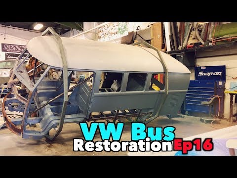 vw-bus-restoration---episode-16---rotisserie-time!-|-micbergsma