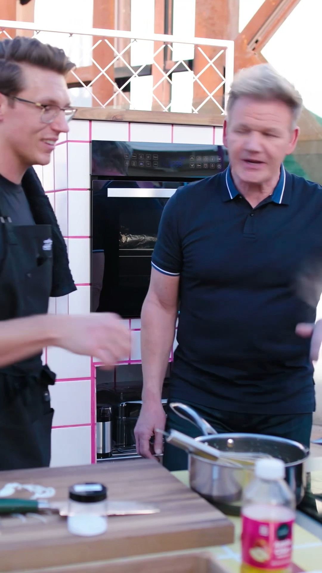 Those eyes tell a different story @mythicalkitchen…what feud ?? #IdiotSandwich
