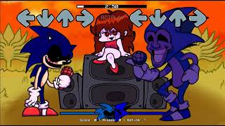 Sonic.exe Vs Fnf Too Slow But Every Creepypasta Sings It