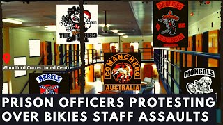 Live Prison Officers and Bikies in the Woodford Corrections Centre Sky View