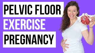 The BEST PELVIC FLOOR exercise during PREGNANCY