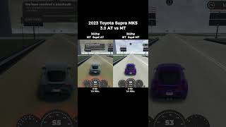 Roblox Greenville Drag Race || Supra MK5 Auto vs Manual Transmission