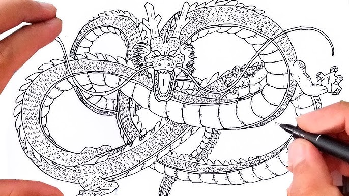 Shenlong  Desenhos de anime, Dragon ball, Dragões