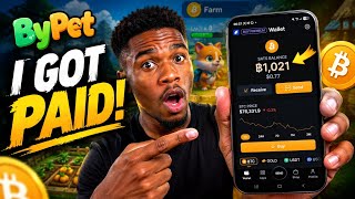 I Actually Withdrew BTC From ByPet! (Proof)