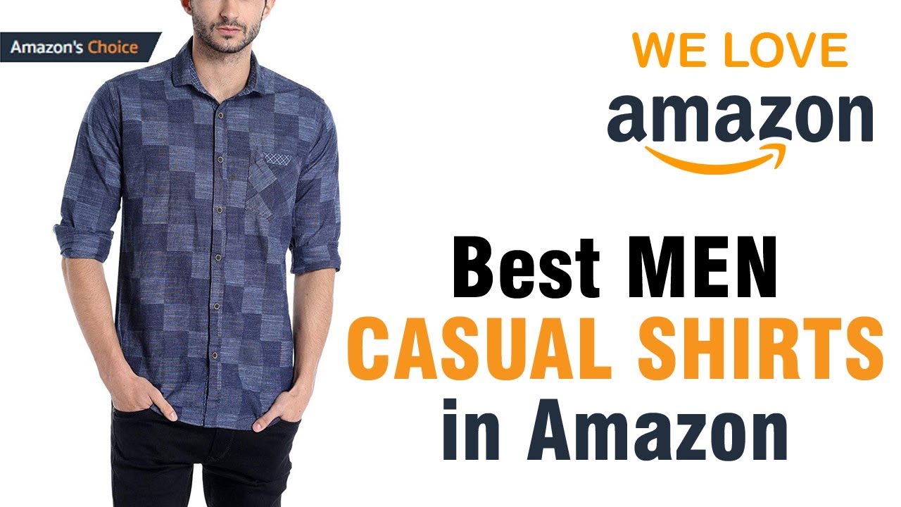 Best Men Casual Shirts in Amazon - YouTube