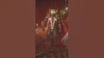 Mortal Kombat 11: Spawn VS Noob Saibot Pre-fight interaction