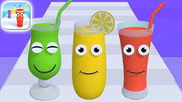 Juice Run New Update (IOS, Android) Gameplay Walkthrough All Levels (Level 1-15)