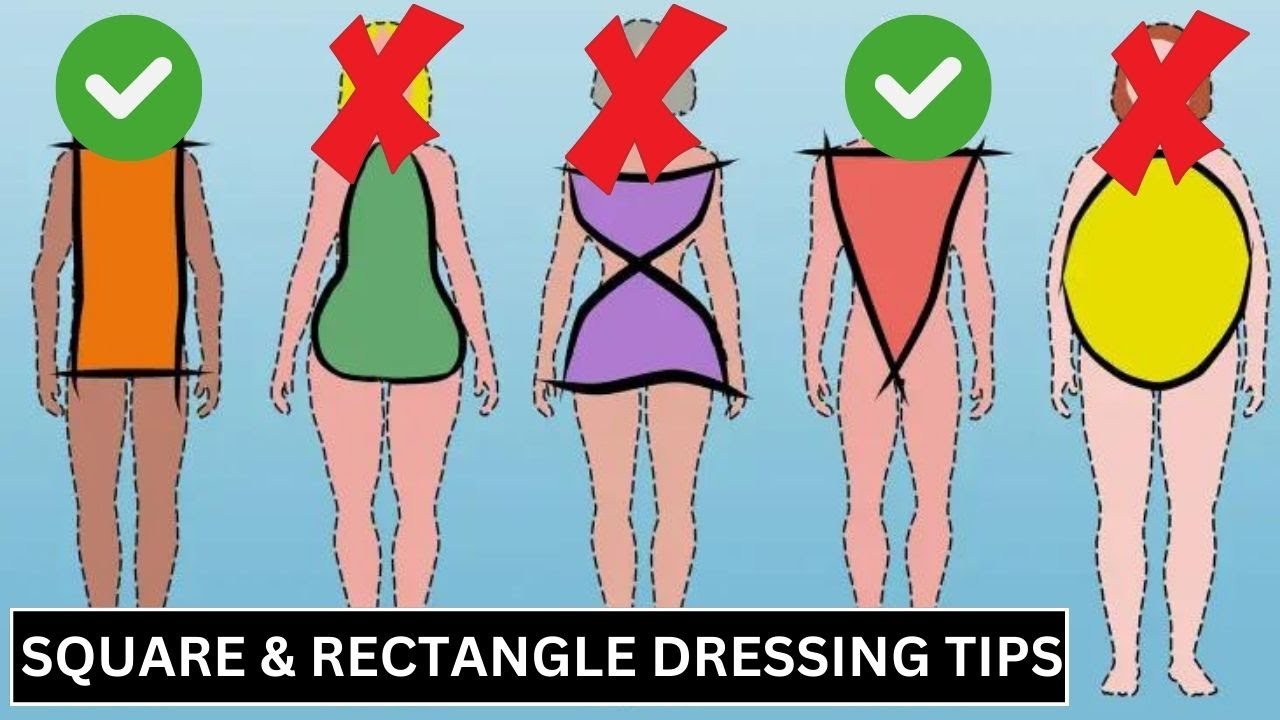 greenscreenvideo Guide to dressing the rectangle body type