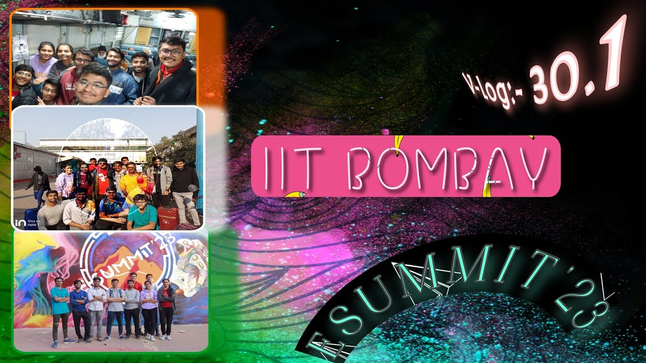 Going To IIT Bombay For ESUMMIT'23 Competition //Day 1