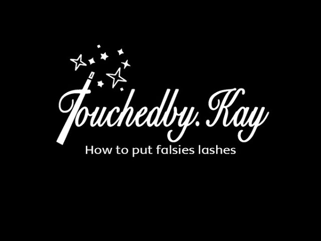 How to Apply Lashes/Falsies Without Tweezers