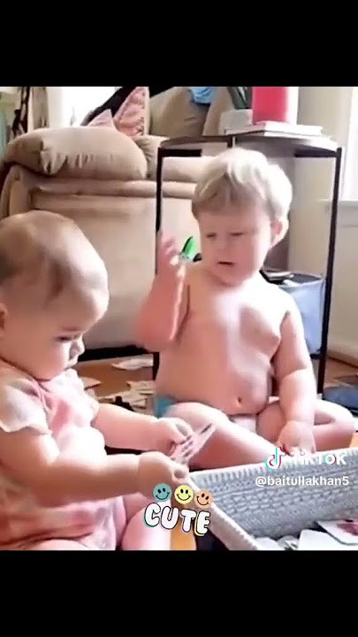 mom she hit me ! cute brother and sister funny vedio !