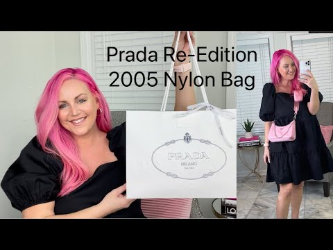 Prada Re-nylon Shoulder Bag In Alabaster Pink